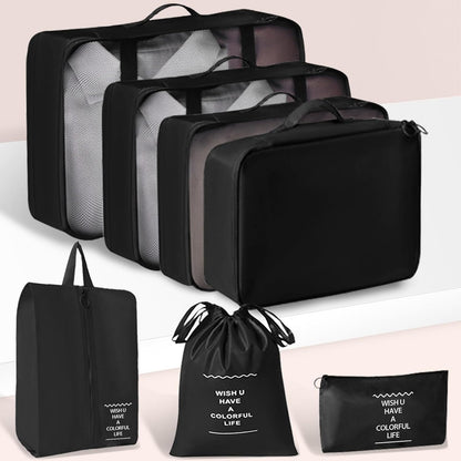 Packing Cubes 7 Set Travel Essentials for Carry on Luggage Organizers Bag Packing Cubes for Suitcases Travel Accessories()