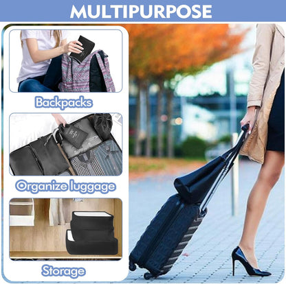 Packing Cubes 7 Set Travel Essentials for Carry on Luggage Organizers Bag Packing Cubes for Suitcases Travel Accessories()