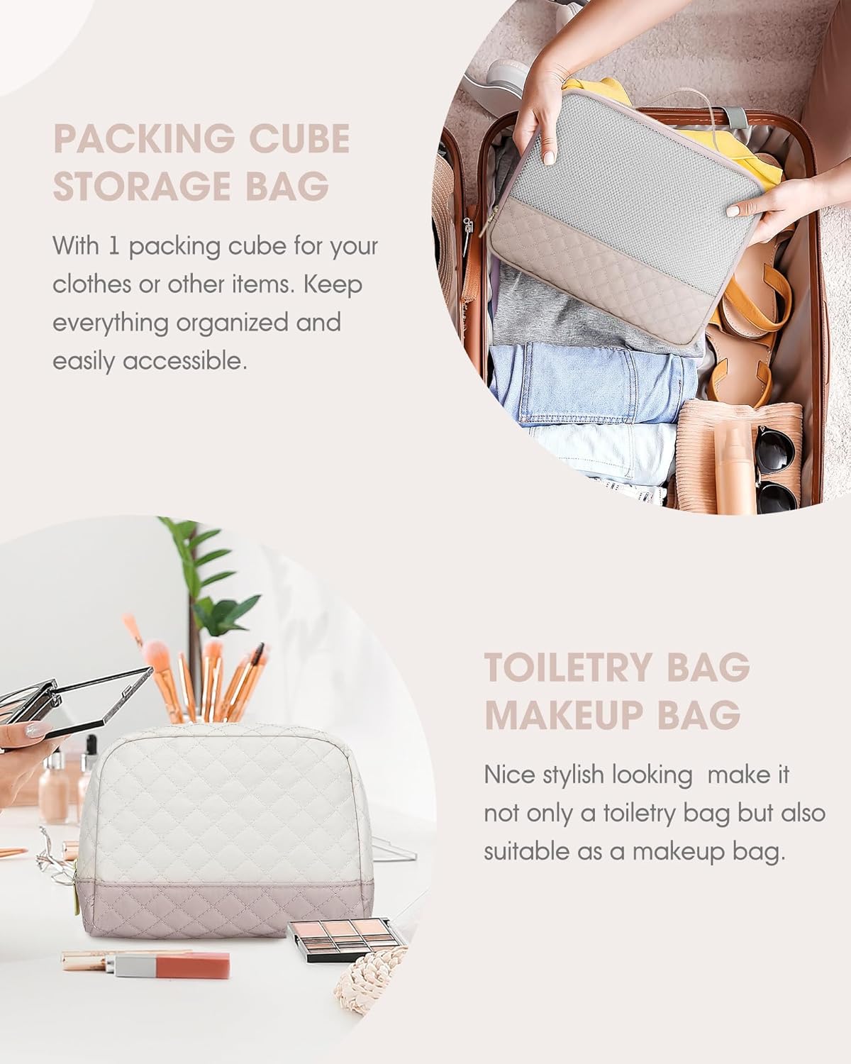 Women Weekender Travel Duffle Bag: Large Overnight Bags with Shoe Compartment Carry on Bags with Toiletry Bag Weekend Yoga Gym Bag with Wet Pocket Travel Duffel Tote Bag Hospital Bag Black