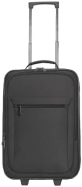 18" Softside Pilot Case Carry-on Luggage, Black