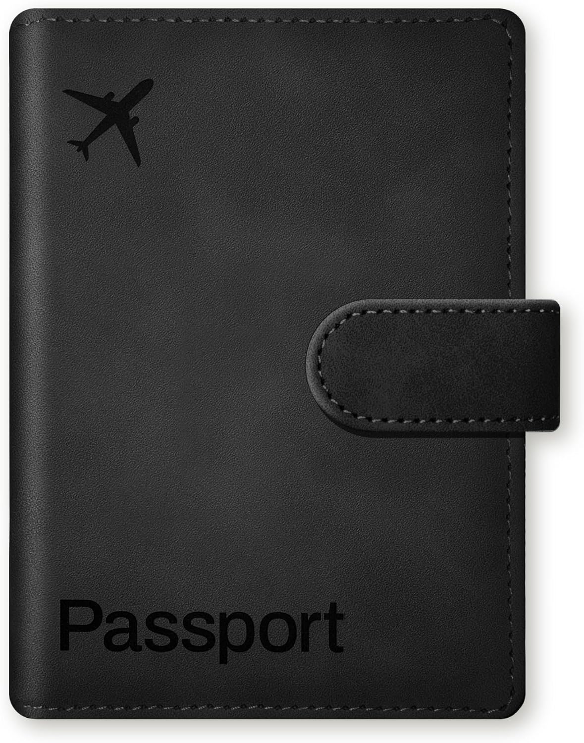 Passport Holder Cover Wallet, RFID Blocking Travel Document Organiser, Must Haves Travel Accessory, Leather Wallet Card Case – Essentials for Men & Women (Green)