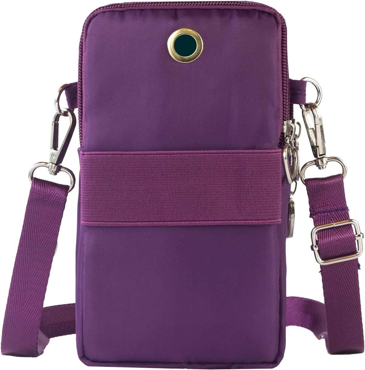 Small Crossbody Bag for Women - Mini Phone Purses with Crossbody Strap and Wallet - Nylon Arm Bag - Colors B