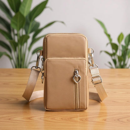 Small Crossbody Bag for Women - Mini Phone Purses with Crossbody Strap and Wallet - Nylon Arm Bag - Colors B