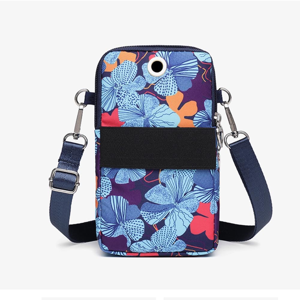 Small Crossbody Bag for Women - Mini Phone Purses with Crossbody Strap and Wallet - Nylon Arm Bag - Colors B