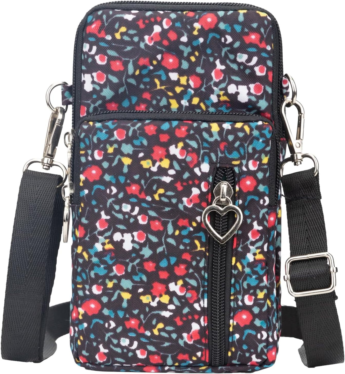 Small Crossbody Bag for Women - Mini Phone Purses with Crossbody Strap and Wallet - Nylon Arm Bag - Colors B