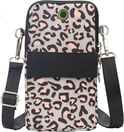 Small Crossbody Bag for Women - Mini Phone Purses with Crossbody Strap and Wallet - Nylon Arm Bag - Colors B