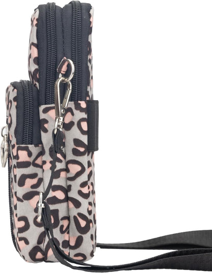 Small Crossbody Bag for Women - Mini Phone Purses with Crossbody Strap and Wallet - Nylon Arm Bag - Colors B