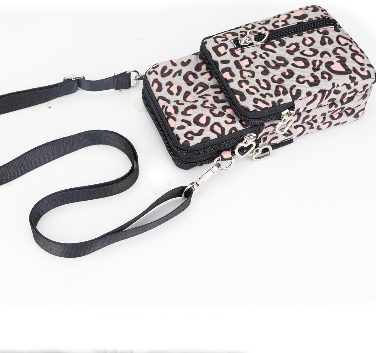 Small Crossbody Bag for Women - Mini Phone Purses with Crossbody Strap and Wallet - Nylon Arm Bag - Colors B