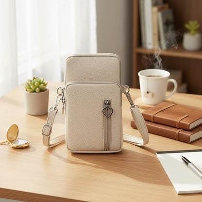 Small Crossbody Bag for Women - Mini Phone Purses with Crossbody Strap and Wallet - Nylon Arm Bag - Colors B