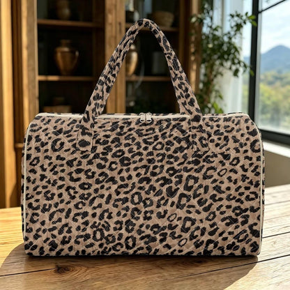Blue Flower Travel Bags for Women, Quilted Duffel Bag Carry On Garment Duffel Bag Large Size Duffle Tote Bags Toiletry Pouch with Zipper Pockets