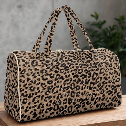 Blue Flower Travel Bags for Women, Quilted Duffel Bag Carry On Garment Duffel Bag Large Size Duffle Tote Bags Toiletry Pouch with Zipper Pockets