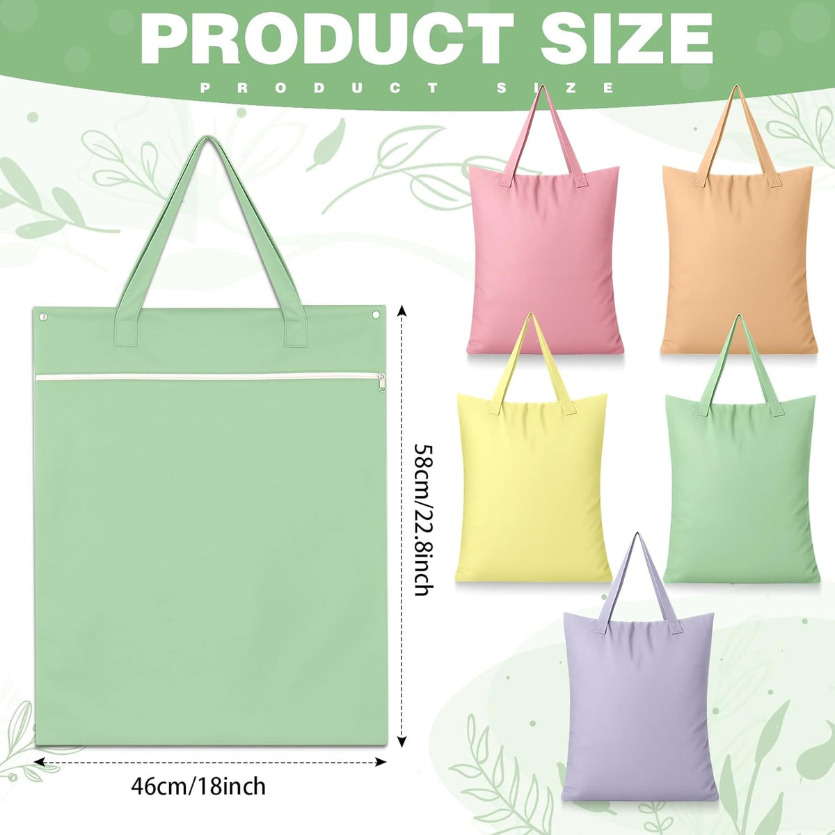 5 Pcs Travel Laundry Bags with Handle 18 x 23 Inch Waterproof Washable Dirty Clothes Bags for Wet Dry Gym Workout Swimming Pool Swimsuit Yoga Laundry College Dorm(Pink,Purple)
