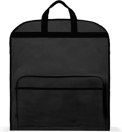 60" Foldable Garment Bag Suits Cover Dresses w Front Pocket