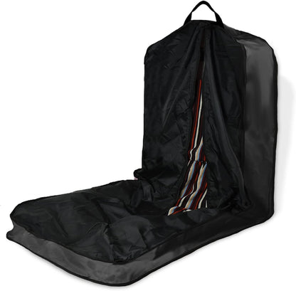 60" Foldable Garment Bag Suits Cover Dresses w Front Pocket
