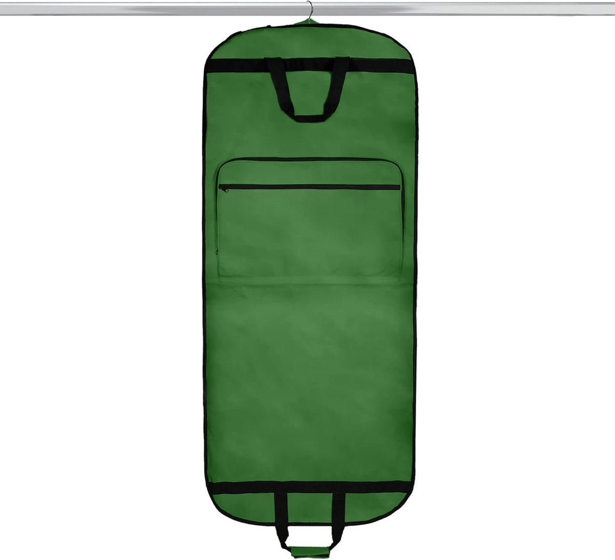 60" Foldable Garment Bag Suits Cover Dresses w Front Pocket