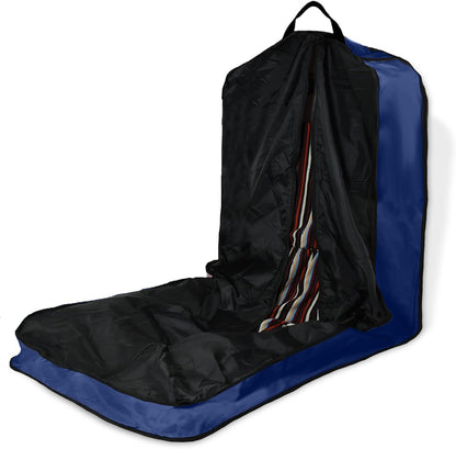 60" Foldable Garment Bag Suits Cover Dresses w Front Pocket