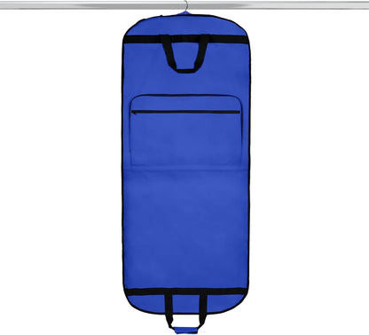 60" Foldable Garment Bag Suits Cover Dresses w Front Pocket
