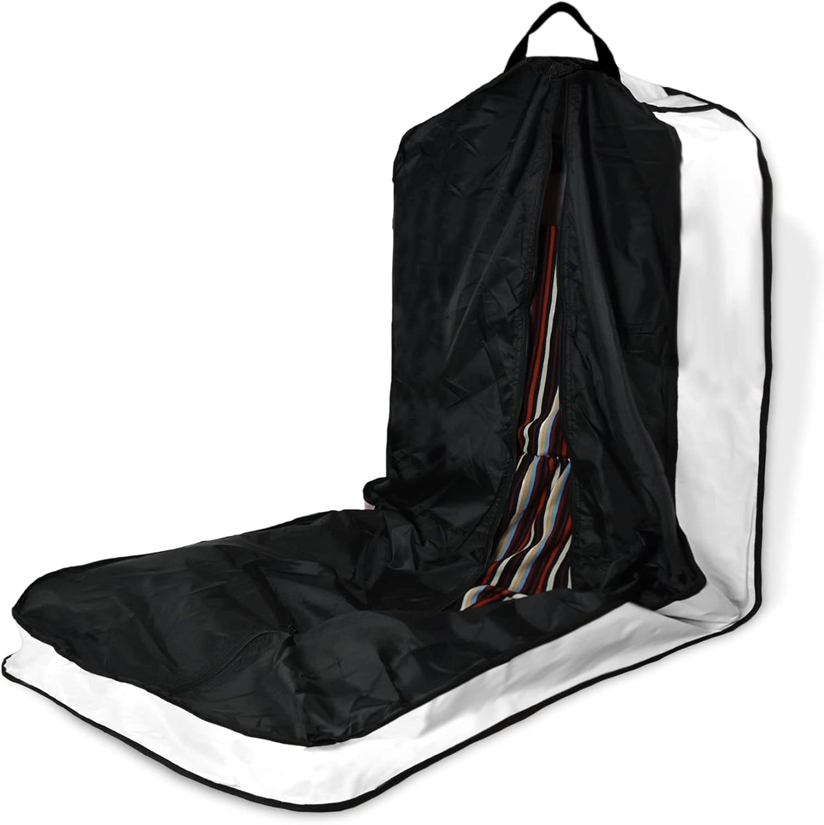 60" Foldable Garment Bag Suits Cover Dresses w Front Pocket