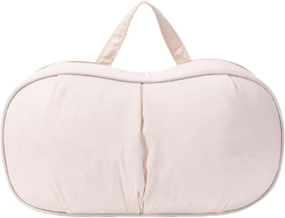 4-in-1 Travel Underwear Packing Cube, Portable Bra and Underwear Organizer Travel Bag, Double Layer Bra Travel Bag for Women for Women Clothes Bras and Accessories (Pink#a)