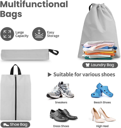 Compression Packing Cubes for Travel, Lightweight Vacation Travel Essentials, Travel Accessories for Suitcase Organizer Bags Set, Durable Luggage Organizer