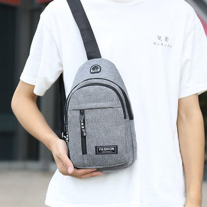 Sling Backpacks Chest Shoulder Crossbody Purse Surper Light Handbag for Travel Running Cycling for Men (Black 2)