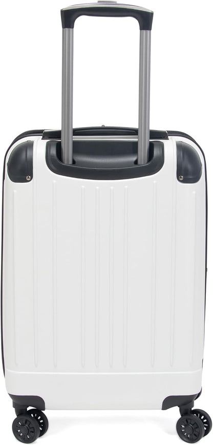 Reaction Flying Axis 20" Hardside Expandable 8-Wheel Spinner Carry-On Suitcase, Dream Blue