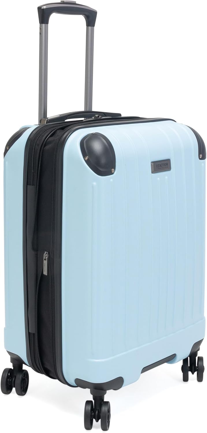 Reaction Flying Axis 20" Hardside Expandable 8-Wheel Spinner Carry-On Suitcase, Dream Blue