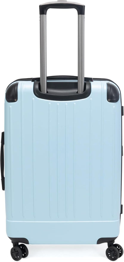 Reaction Flying Axis 20" Hardside Expandable 8-Wheel Spinner Carry-On Suitcase, Dream Blue