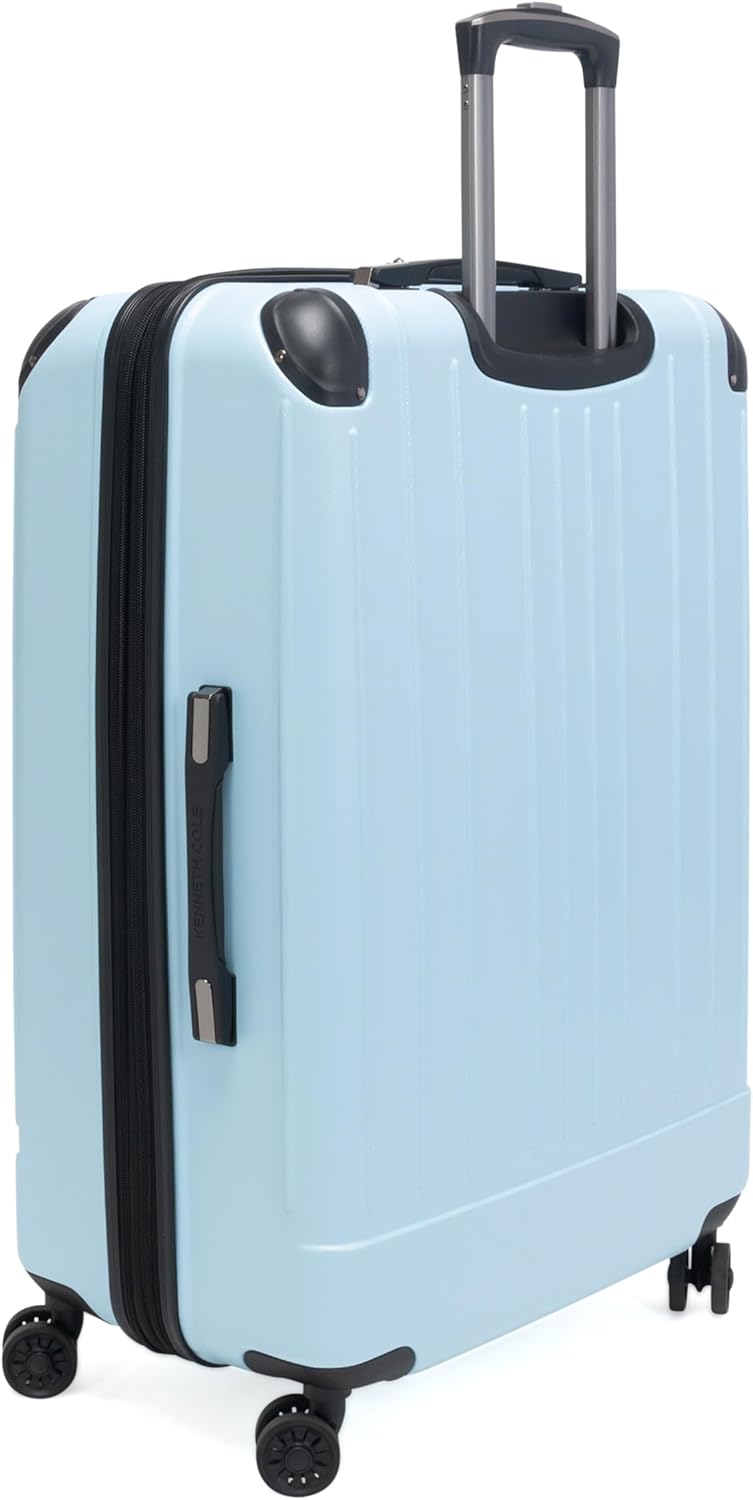 Reaction Flying Axis 20" Hardside Expandable 8-Wheel Spinner Carry-On Suitcase, Dream Blue