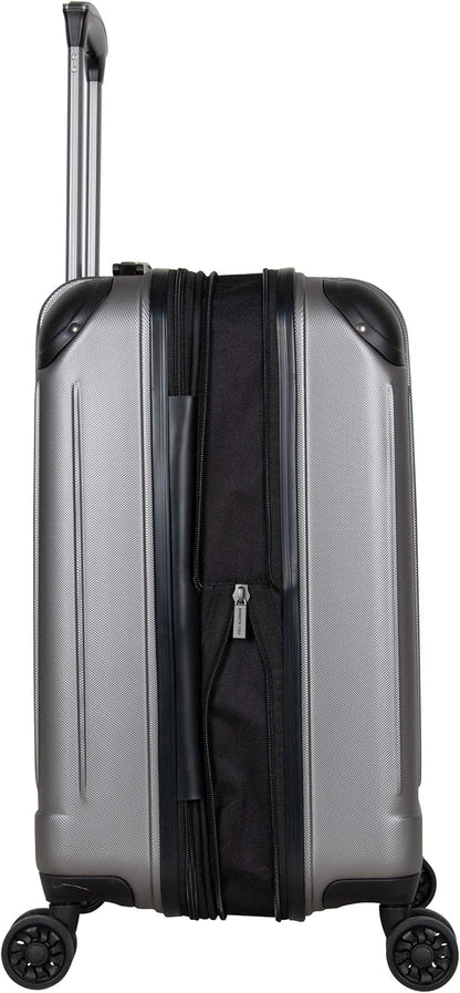 Reaction Flying Axis 20" Hardside Expandable 8-Wheel Spinner Carry-On Suitcase, Dream Blue