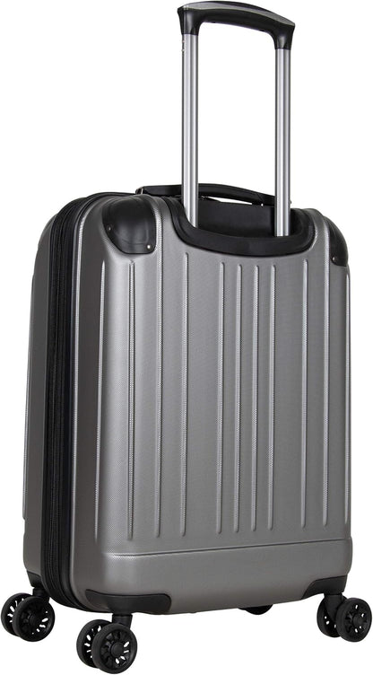 Reaction Flying Axis 20" Hardside Expandable 8-Wheel Spinner Carry-On Suitcase, Dream Blue