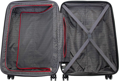 Reaction Flying Axis 20" Hardside Expandable 8-Wheel Spinner Carry-On Suitcase, Dream Blue