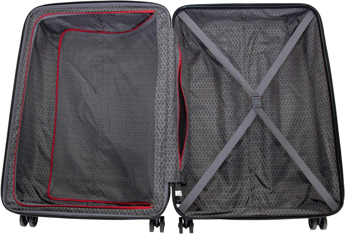 Reaction Flying Axis 20" Hardside Expandable 8-Wheel Spinner Carry-On Suitcase, Dream Blue