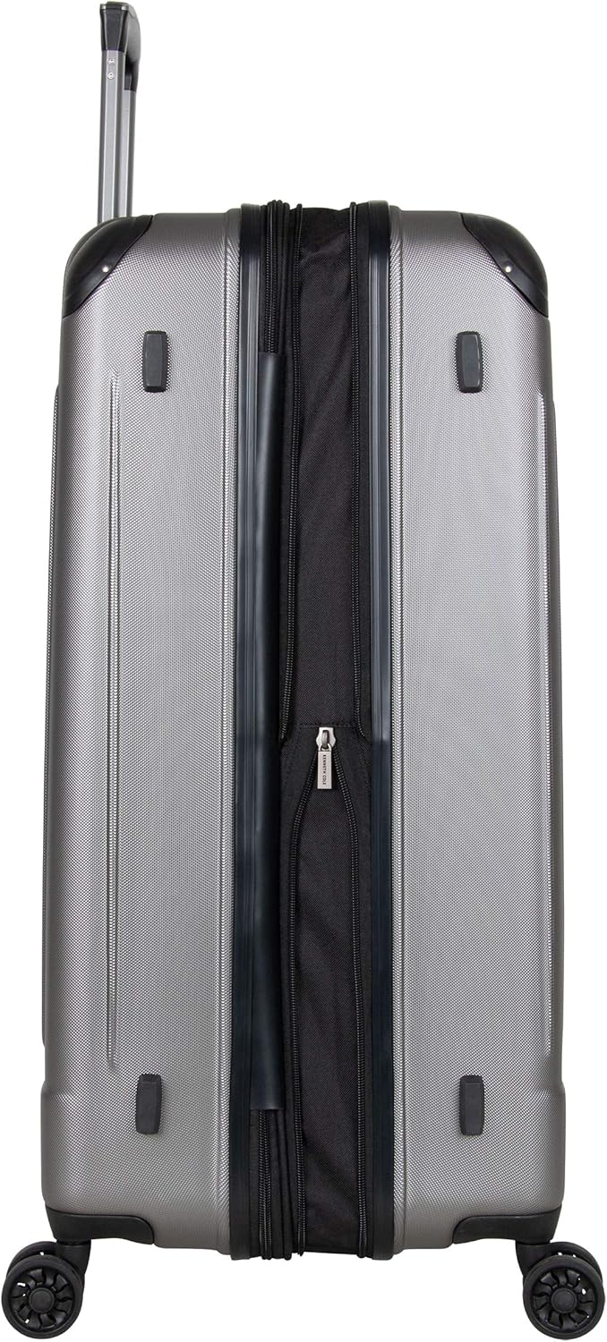 Reaction Flying Axis 20" Hardside Expandable 8-Wheel Spinner Carry-On Suitcase, Dream Blue