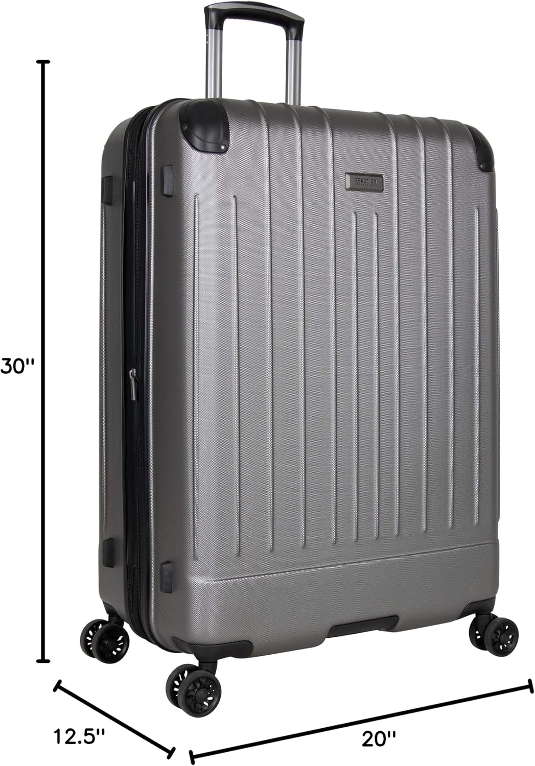 Reaction Flying Axis 20" Hardside Expandable 8-Wheel Spinner Carry-On Suitcase, Dream Blue