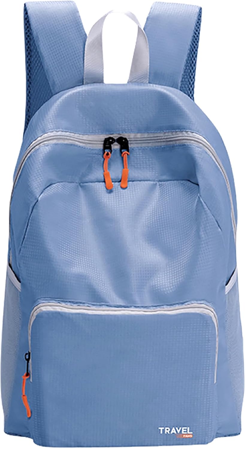 20L Lightweight Hiking Backpack, Packable Daypack with Zipper Pockets for Men Women, Portable Small Travel Backpack for Outdoor Hiking