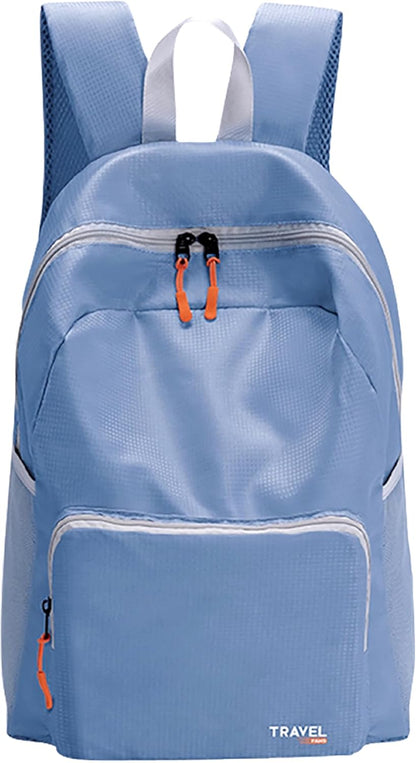 20L Lightweight Hiking Backpack, Packable Daypack with Zipper Pockets for Men Women, Portable Small Travel Backpack for Outdoor Hiking