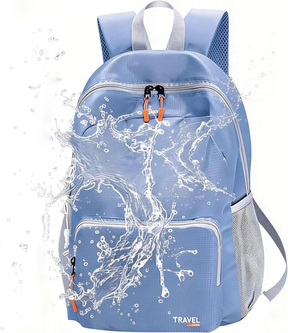 20L Lightweight Hiking Backpack, Packable Daypack with Zipper Pockets for Men Women, Portable Small Travel Backpack for Outdoor Hiking