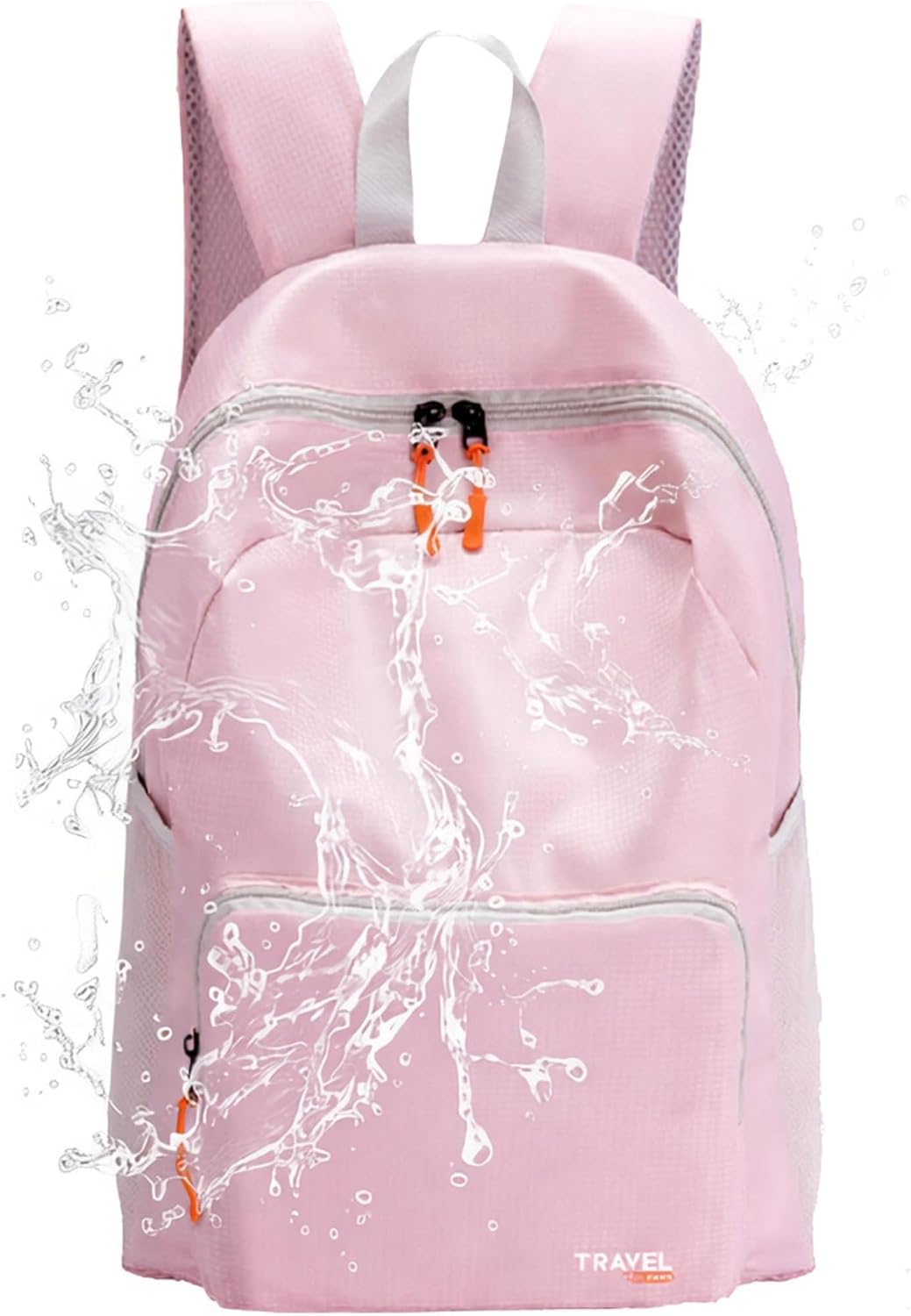 20L Lightweight Hiking Backpack, Packable Daypack with Zipper Pockets for Men Women, Portable Small Travel Backpack for Outdoor Hiking