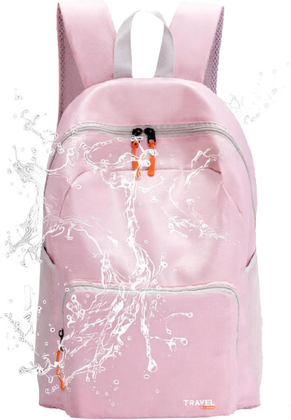 20L Lightweight Hiking Backpack, Packable Daypack with Zipper Pockets for Men Women, Portable Small Travel Backpack for Outdoor Hiking