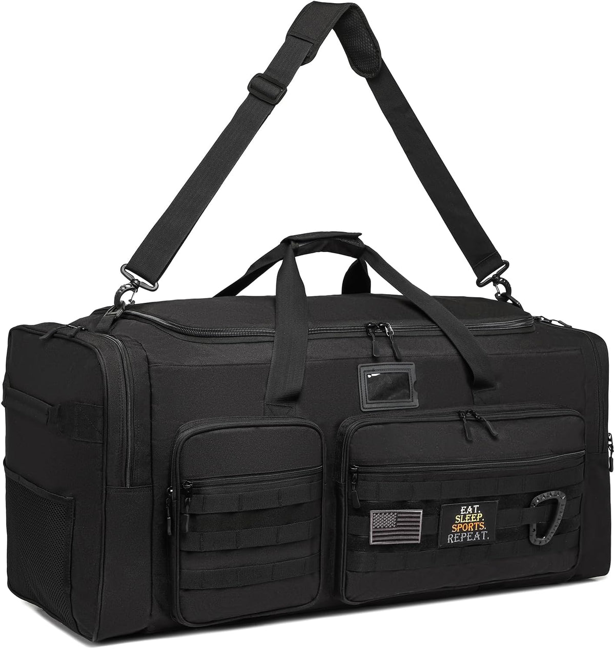 135L Large Duffle Bag, Heavy Duty Duffle Bag for Travel, Extra Large Sports Gym Equipment Bag for Soccer Baseball Basketball Hockey Football, Green