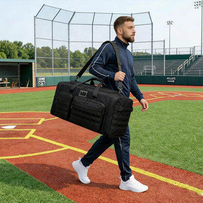 135L Large Duffle Bag, Heavy Duty Duffle Bag for Travel, Extra Large Sports Gym Equipment Bag for Soccer Baseball Basketball Hockey Football, Green