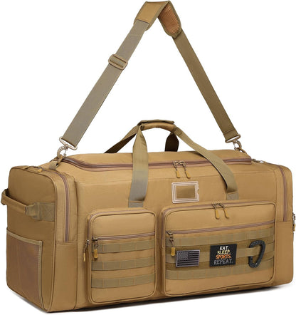 135L Large Duffle Bag, Heavy Duty Duffle Bag for Travel, Extra Large Sports Gym Equipment Bag for Soccer Baseball Basketball Hockey Football, Green