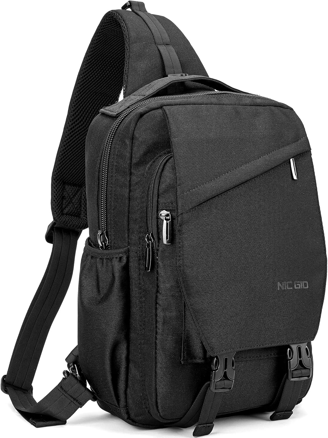 Sling Bag Backpack, 13.3'' 14.1'' Laptop Bag Crossbody Shoulder Chest Backpacks Travel Outdoors for Men Women