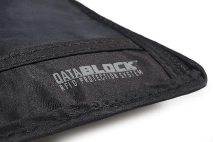 Rfid Blocking Stash Neck Wallet, Travel Neck Pouch + Passport Holder for Women & Men - Black