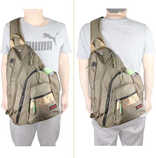 Sling Backpack, Sling Bag Laptop, Crossbody Bag Men, Shoulder Bags Black