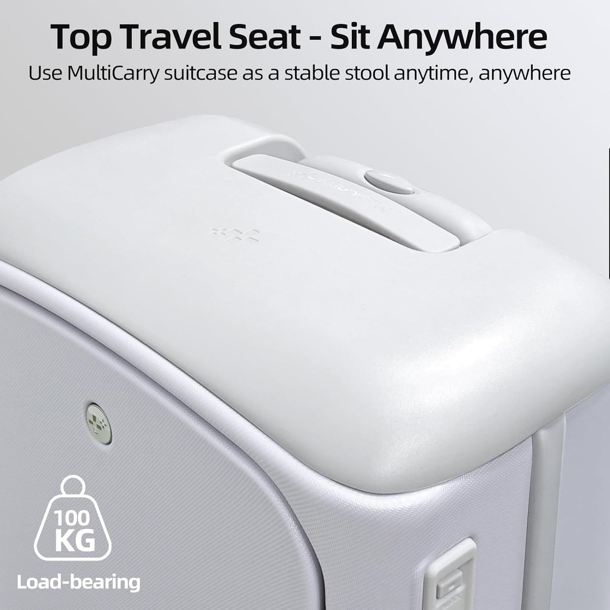 Hang Safe Carry On Luggage,22x14x9 Airline Approved Rolling Suitcase with Spinner Wheels,Bussiness Hard Shell Luggage with TSA Lock&USB Port for Travel,Zipperless,Lightweight,Grey