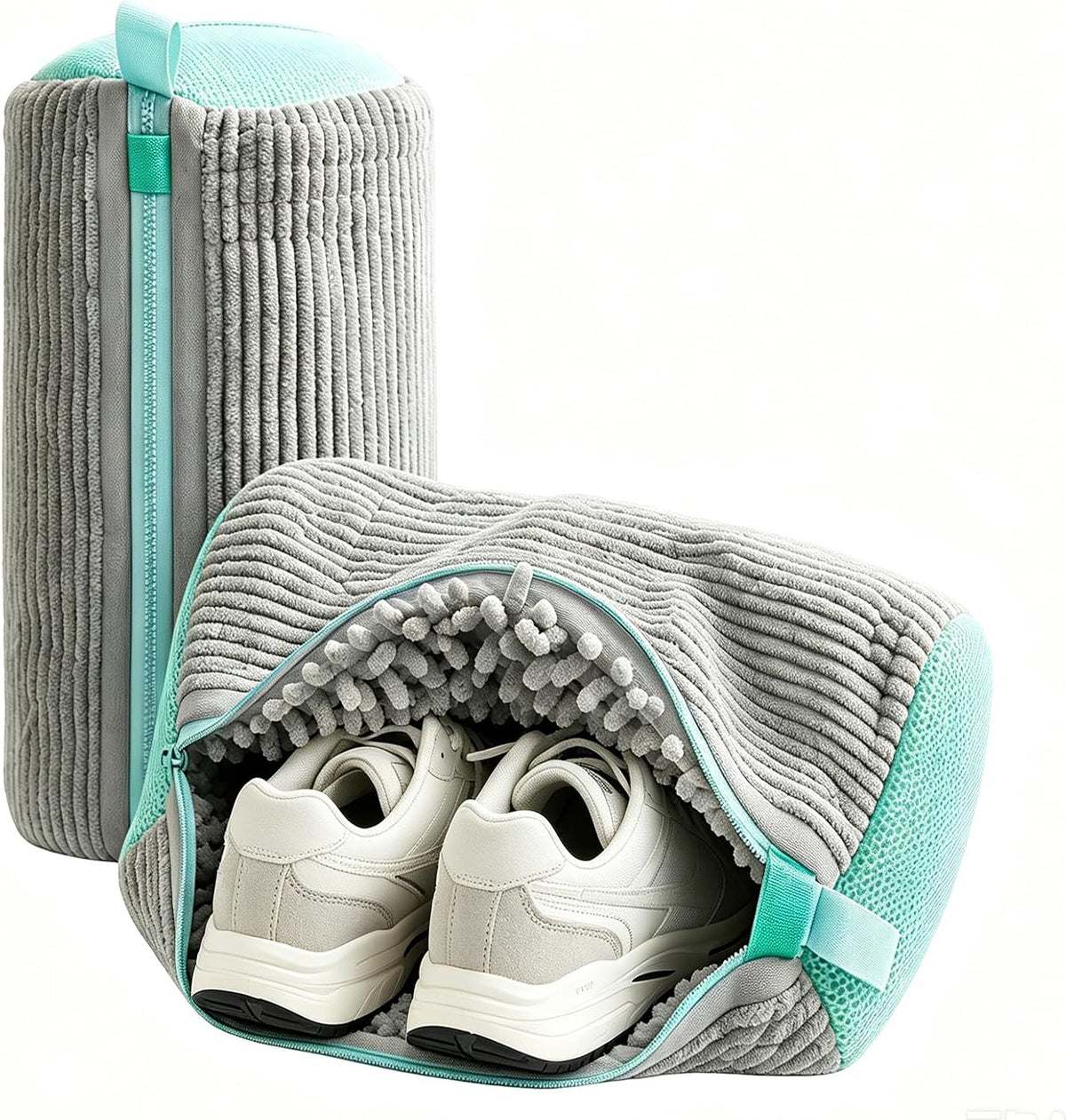 Shoe Washing Machine Bag Shoe Laundry Bags for Sneakers Reusable | Laundry Shoe Bag for Washer and Dryer - 2pc Reusable Shoe Cleaning Bag for Sneaker Tennis Shoes Unstain Cleaner Kit