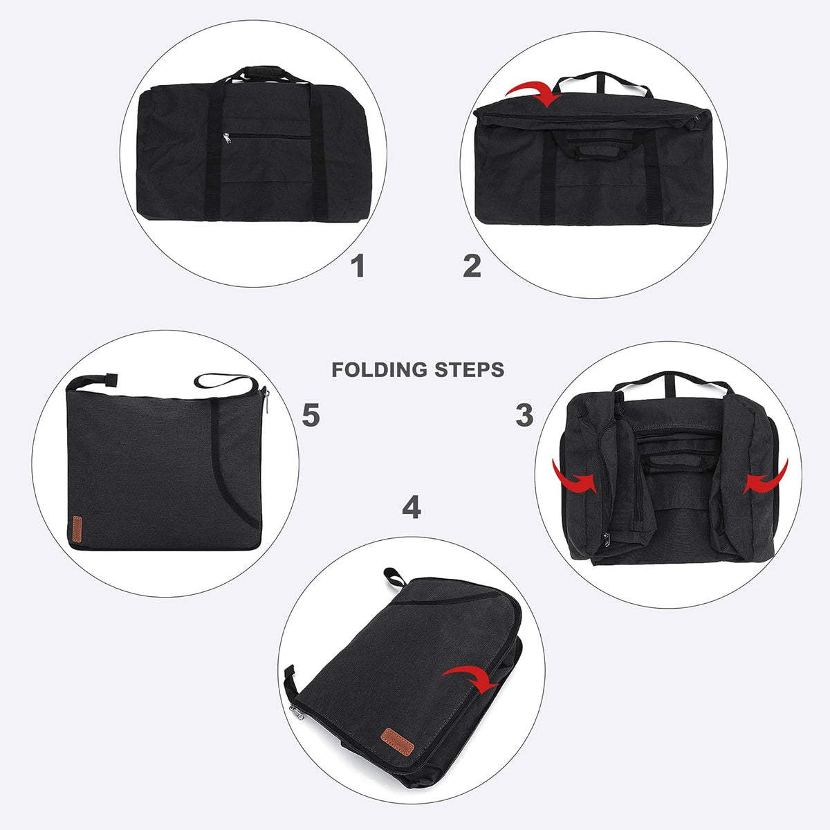 150L Duffle Bag for Travel, Extra Large Foldable Waterproof Travel Duffel Bags Weekender Overnight Bag for Men and Women with Shoe Compartment