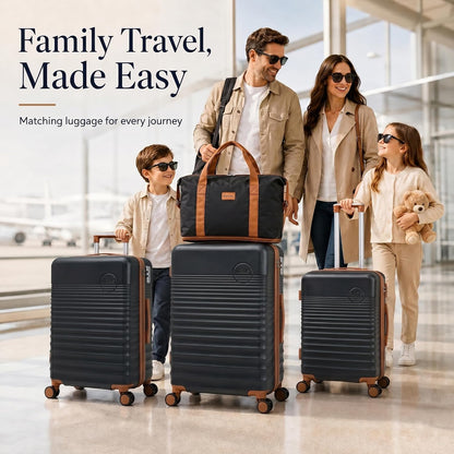 Carry On Luggage 22x14x9 Airline Approved, 20-inch Hard Shell Suitcases with Wheels, ABS Lightweight Carry on Suitcase with TSA Lock